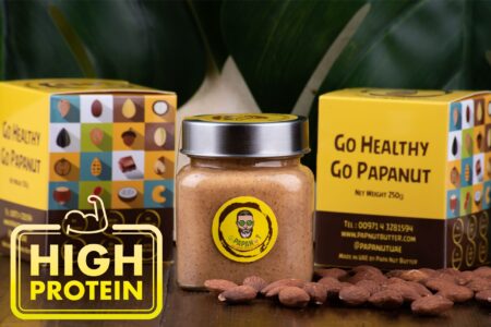 Almond Protein Butter With Shield